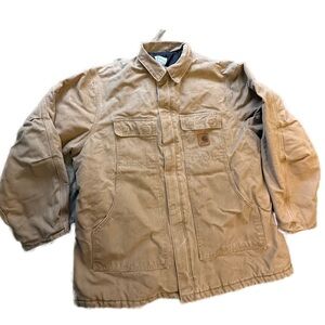 Carhartt men’s C26 XXLT camel Arctic Quilt Lined Jacket